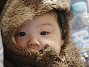 japanisches Baby